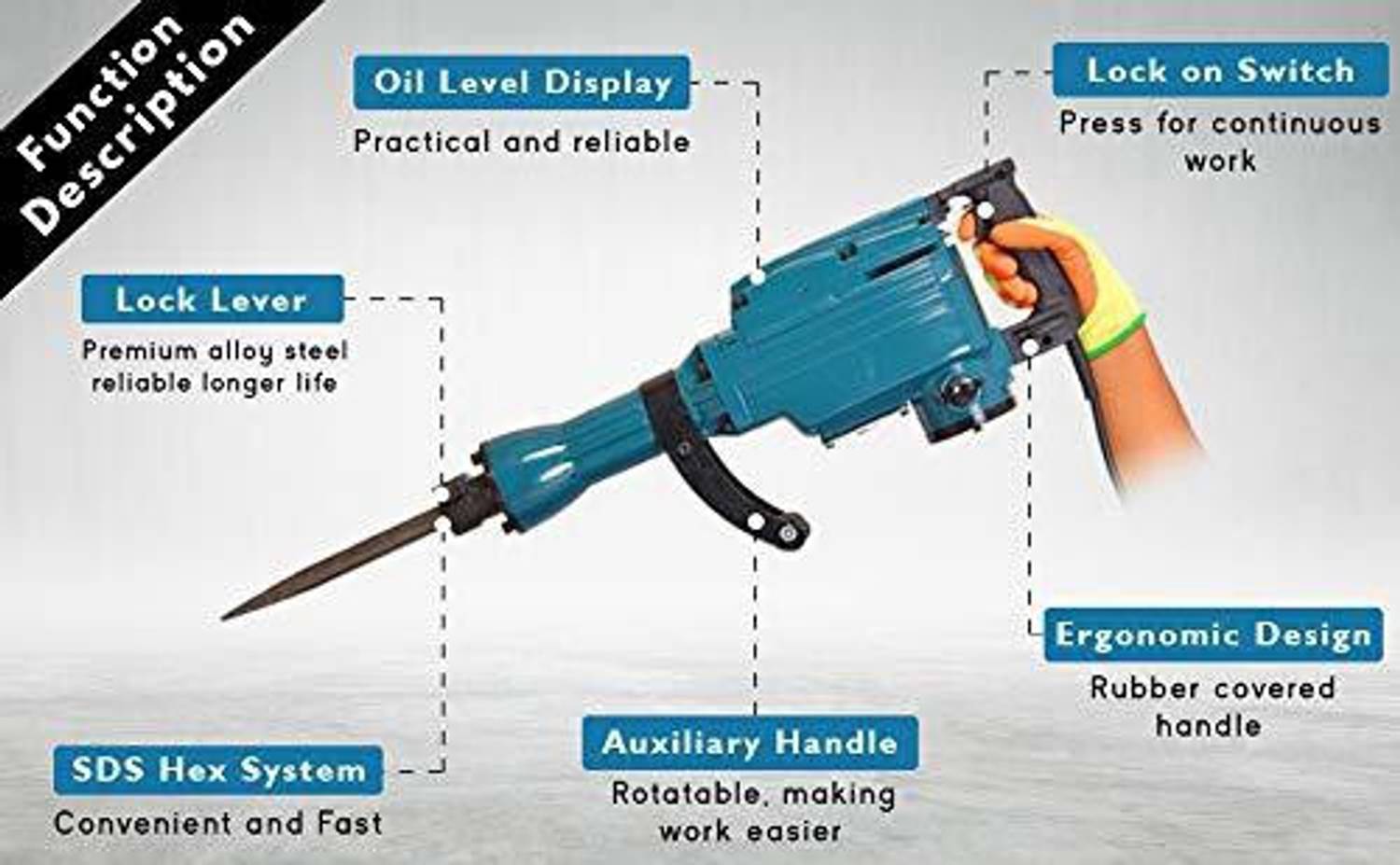 DEMOLITION BREAKER HAMMER